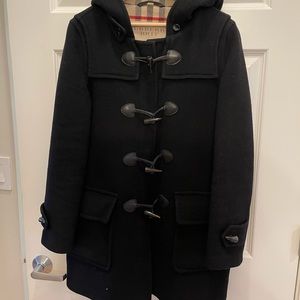 Burberry BRIT Wool Duffle Coat Size 10